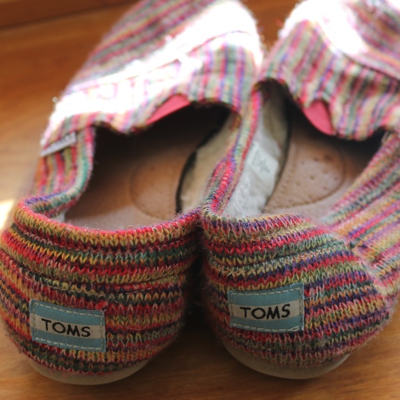 Knit Pattern TOMS Flats - Picture 6 of 7